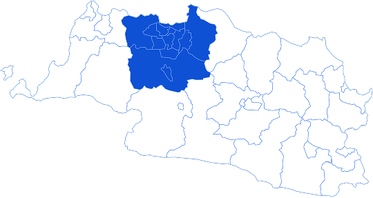 Peta Area Jabodetabek